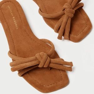 Loeffler Randall — Hadley Cacao Bow Sandal